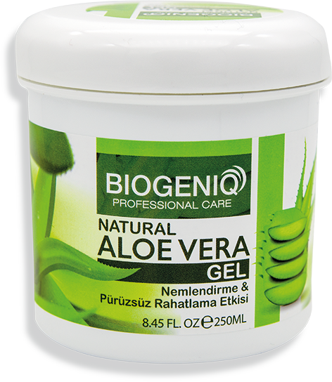 Biogeniq Natural Aloe Vera Gel - Hydrating & Soothing, 8.45 FL. OZ