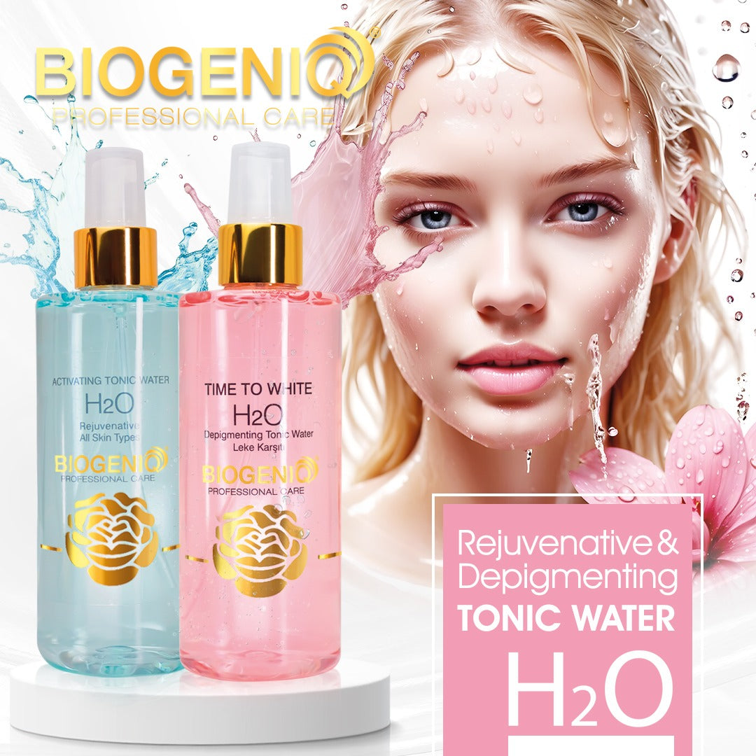 Biogeniq H2o Activating Tonic Water & Anti Blemish – Refreshing Care for All Skin Types 2 Pack  250ml each