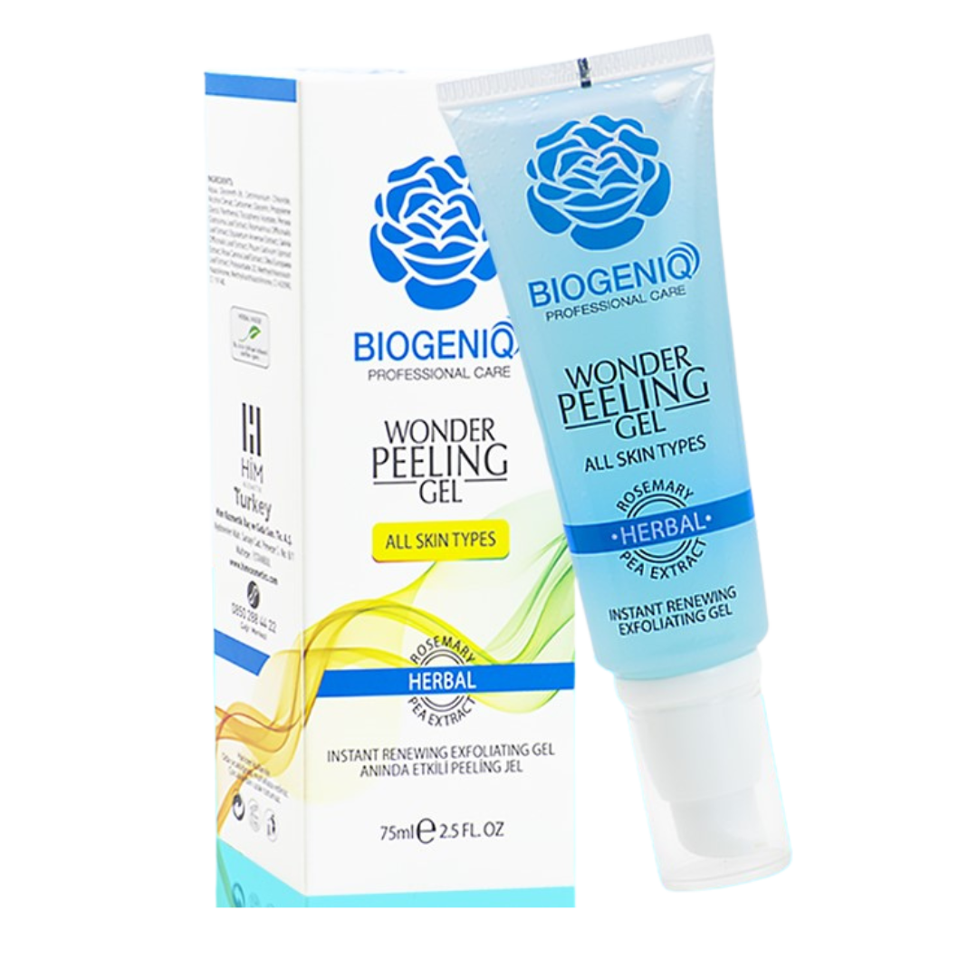 Biogeniq Wonder Peeling Gel – Deep Clean for All Skin Types 2.5 fl.oz