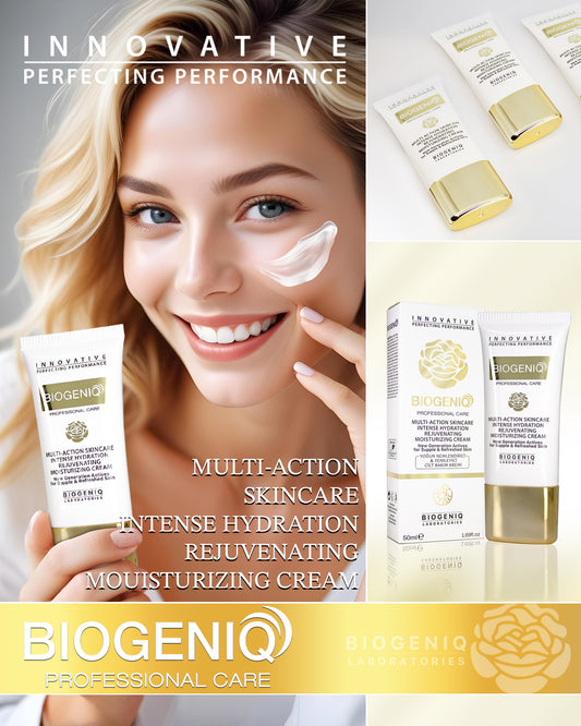 Biogeniq Moisturizing Cream – Multi-Action Skincare for Intense Hydration 1.69 fl.oz