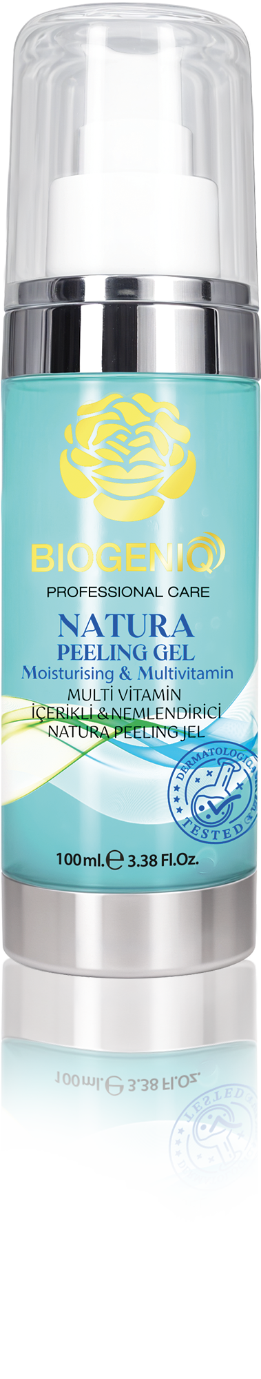 Biogeniq Natura Peeling Gel – Moisturizing & Multivitamin Care 3.38 fl.oz